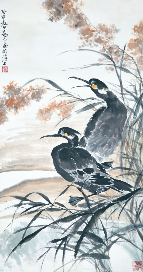 喬木 花鳥(niǎo)單片 91*49cm